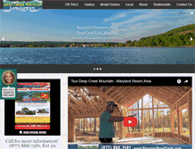 Tablet Screenshot of discoverdeepcreek.com